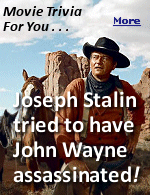 Joseph Stalin wanted John Wayne gone so badly he sent two men to pose as FBI agents to take him down. 